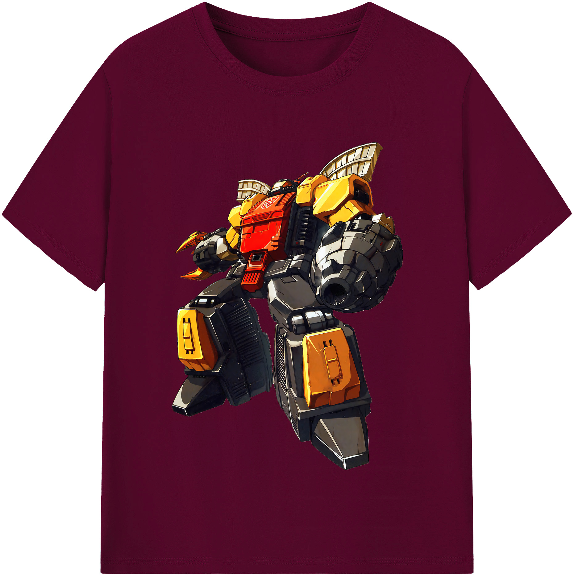 （画像用） Transformers トランスフォーマー レディースカジュアルプリントTシャツ（綿100％）